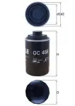 MAHLE Õlifilter OC 456