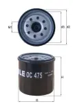MAHLE  Õlifilter OC 475
