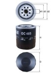 MAHLE  Õlifilter OC 485