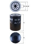 MAHLE  Õlifilter OC 54