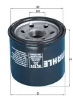 MAHLE  Õlifilter OC 574