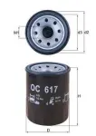 MAHLE  Õlifilter OC 617