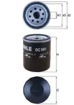 MAHLE Õlifilter OC 981