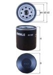 MAHLE Õlifilter OC 988