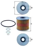 MAHLE  Õlifilter OX 122D
