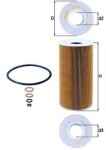 MAHLE Õlifilter OX 126D