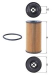 MAHLE Õlifilter OX 1308D