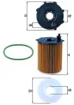MAHLE  Õlifilter OX 171/2D1