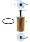 MAHLE Õlifilter OX 193D