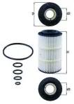 MAHLE Õlifilter OX 345/7D