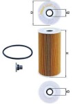 MAHLE  Õlifilter OX 377D