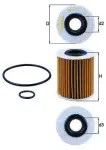 MAHLE  Õlifilter OX 413D1