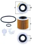 MAHLE  Õlifilter OX 416D2