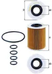 MAHLE  Õlifilter OX 437D