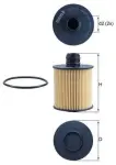 MAHLE Õlifilter OX 779D