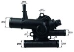 MAHLE Termostaat,  Jahutusvedelik BEHR TI 217 89