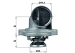 MAHLE  Termostaat,Jahutusvedelik BEHR TI 23 80
