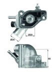 MAHLE  Termostaat,Jahutusvedelik BEHR TI 5 92