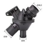 MAHLE  Termostaat,Jahutusvedelik BEHR TM 25 108
