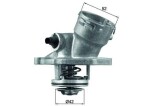 MAHLE Termostaat, Jahutusvedelik BEHR TM 45 100D
