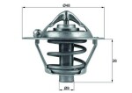 MAHLE Termostaat,  Jahutusvedelik BEHR TX 108 82D