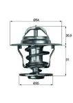 MAHLE Termostaat,  Jahutusvedelik BEHR TX 13 87D