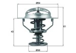 MAHLE Termostaat,  Jahutusvedelik BEHR TX 178 78D