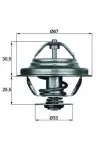 MAHLE  Termostaat,Jahutusvedelik BEHR TX 27 80D