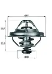 MAHLE Termostaat,  Jahutusvedelik BEHR TX 38 80D