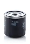 MANN-FILTER  Õlifilter W 7032