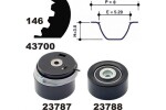 MAPCO Hammasrihma komplekt 23700