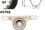 MAPCO Hammasrihma komplekt 23702