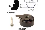 MAPCO Hammasrihma komplekt 23911