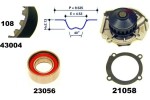 MAPCO Veepump + hammasrihmakomplekt 41004
