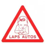 Märk "Laps autos" kleebis