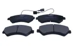 MAXGEAR Piduriklotsi komplekt,  ketaspidur 19-0674