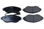 MAXGEAR Piduriklotsi komplekt,  ketaspidur 19-3654