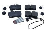 MAXGEAR Piduriklotsi komplekt,  ketaspidur 19-3867