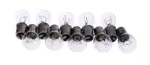 MAXGEAR Hõõgpirn,  tagatuli 12V 21/4W P21/4W Pallikujuline lamp 78-0019SET