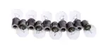 MAXGEAR  Hõõgpirn, tagatuli P21W 24V 21W Pallikujuline lamp 78-0055SET