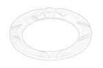 OE MITSUBISHI MB160671 / steering column spacer fits: hyundai galloper ii 2.0 (k12t, k32t)/2.0 (k62t)/2.0 (p03w)/2.0 (p03w, p13w)/2.0 (p13t)/2.0 (pa3w)/2.0 16v (pa3v/w, pb3v, pa3w)/2.0 4wd/2.0 4wd (k32t, k22t)/2.0 4wd (l037g)/2