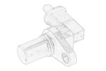 OE MITSUBISHI ME203180 / crankshaft position sensor fits: mitsubishi pajero ii, pajero iii 3.2d 04.00-09.07