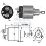 MEAT & DORIA Starteri magnetlüliti / solenoid 46002