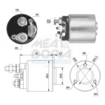 MEAT & DORIA Starteri magnetlüliti / solenoid 46008