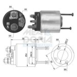 MEAT & DORIA Starteri magnetlüliti / solenoid 46016