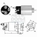 MEAT & DORIA Starteri magnetlüliti / solenoid 46058