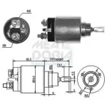 MEAT & DORIA Starteri magnetlüliti / solenoid 46074