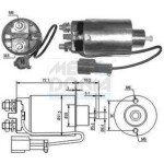 MEAT & DORIA Starteri magnetlüliti / solenoid 46096