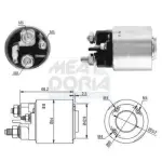 MEAT & DORIA Starteri magnetlüliti / solenoid 46131