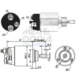 MEAT & DORIA Starteri magnetlüliti / solenoid 46151